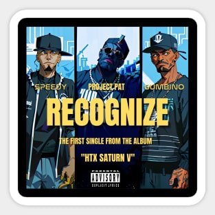 Recognize Gag Cover Sticker